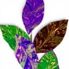NEW!! 27.5" Asst PGG Metallic Leaf Spray