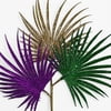 New!! 20" Lg Palm Leaves x3