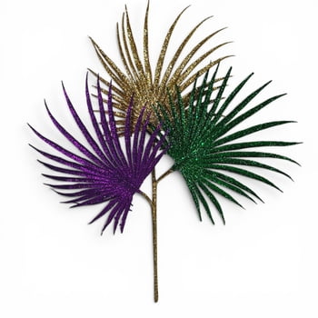 New!! 20" Lg Palm Leaves x3