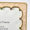 New!! 4x6 Curvy Photo Frame w Crystals (Fall 2026 shipping)