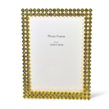 New!! 5x7 Photo Frame w Crystals (Fall 2026 shipping)