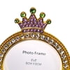 New!! 3x3 Round Frame w Jeweled Crown Top (Fall 2026 shipping)
