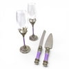 New!! 13.5" Set of 2 Purple Enamel Knives (Fall 2026 shipping)
