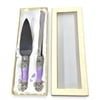 New!! 13.5" Set of 2 Purple Enamel Knives (Fall 2026 shipping)