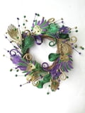 24" Peacock Leaf Wreath