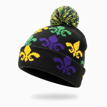 New!! Mardi Gras FDL Knit Hat (Fall 2026 shipping)