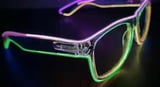 Light up LED Glasses w PGG Line 7.5"