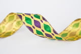 Mardi Gras Baubbles Ribbon