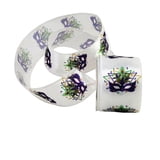 NEW!! White Mysterious Ribbon 2.5" x 10 YD