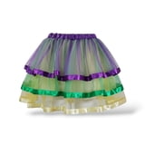 16" x 24" Triple Layer PGG Adult TuTu Skirt w Satin Ribbon