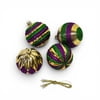 New!! Box of 2.25" Striped Ornaments (Fall 2026 shipping)