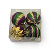 New!! Box of 2.25" Striped Ornaments