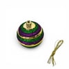 New!! Box of 2.25" Striped Ornaments