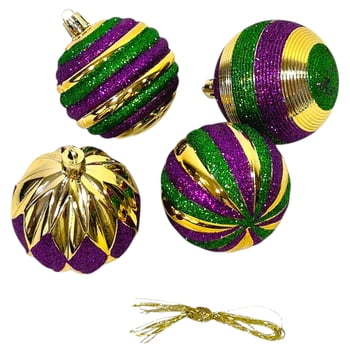 New!! Box of 2.25" Striped Ornaments (Fall 2026 shipping)