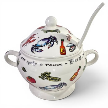 New!! Gumbo Tureen First You Make a Roux (Fall 2026 shipping)