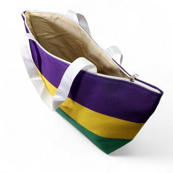 Oversized Mardi Gras Bag
