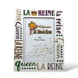 5" X 7" Queen Word Frame W Glitter