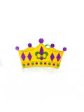 MDF King Crown Ornament/Magnet 7" x 4.5"