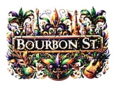 NEW!!! 4" Bourbon Street Magnet