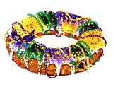 NEW!! 3" King Cake Magnet