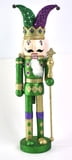 NEW!!16" Glitter Nutcracker Purple and Green Assorted