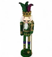 NEW!!16" Glitter Nutcracker Purple and Green Assorted