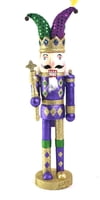 NEW!!16" Glitter Nutcracker Purple and Green Assorted