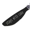 New!! 16" Stays with Cake Knife with Jeweled Beads (Fall 2026 shipping)
