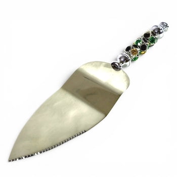 New!! Large Cake Server with Jeweled Beads (Fall 2026 shipping)