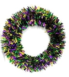 24" Tinsel Wreath