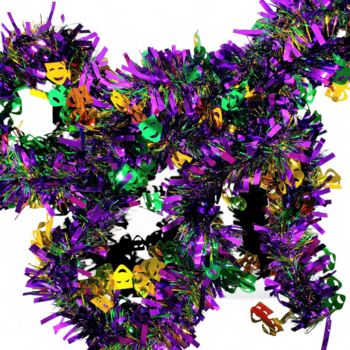 3" x 9' PGG Garland w PG MASKS