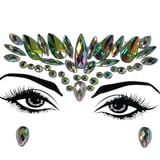 NEW!! Green Diamond Face Art