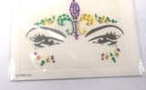 MARDI GRAS FACE ART