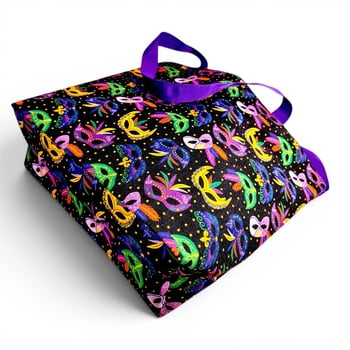 Colorful Mask Bag w Handle 16" x 20"