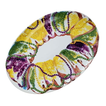 16" Oval King Cake Platter
