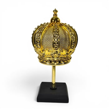 New!! 14" Gold Crown on Stand (Fall 2026 shipping)