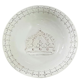 Large Crown Serving Bowl
