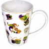 4" X 5" All Things Mardi Gras Mug