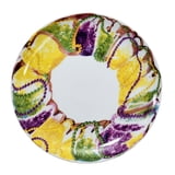 8" St of 4 King Cake Dessert Plates
