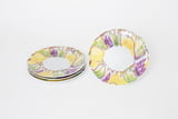 8" St of 4 King Cake Dessert Plates