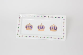 13" x 6.75" Rectangular Crown Plate