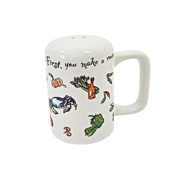 3.5" First You Make a Roux Salt and Pepper Shaker