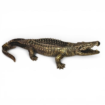 New!! 19" Natural Crocodile with Bowl (Fall 2026 shipping)