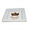New!! 8" Queen w Crown Plate Set