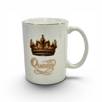 New!! Jumbo Queen Mug w Crown