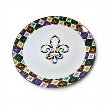 New!! 8" FDL Criss Cross Design 8" Plate Set