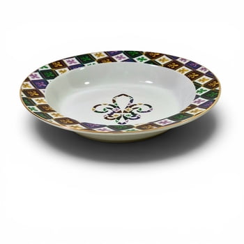 New!! FDL Criss Cross Design Soup Bowl Set