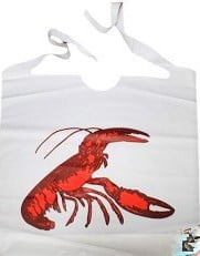 Plastic Crawfish Bib 25/bx