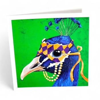 Peacock Collection Krewe Queen