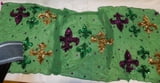 12" X 52" Fleur de Lis Table Runner